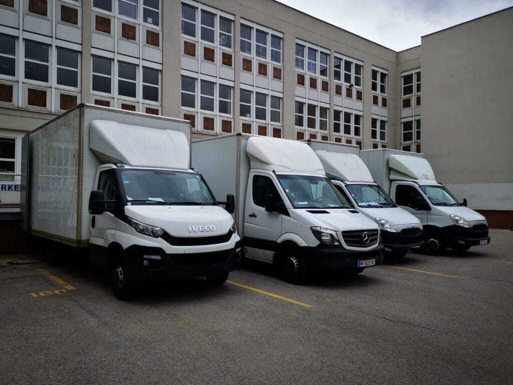 Umzugs-LKW von Profi Umzug Wien