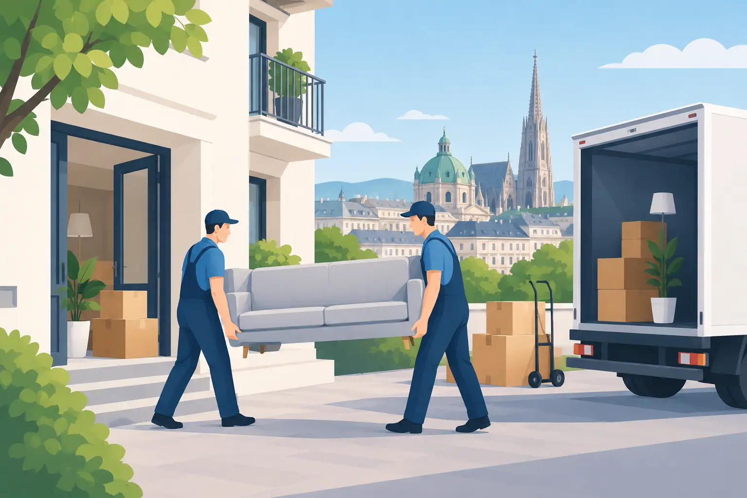 Umzugsfirma in 1150 Wien: Umzug zum Fixpreis